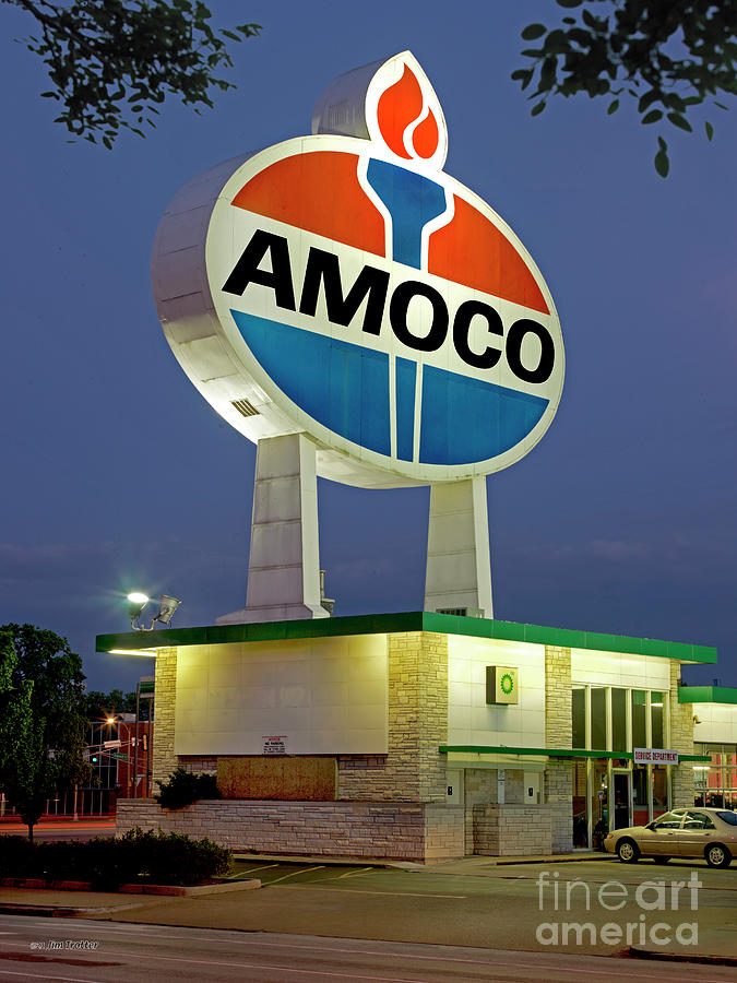 Amoco  St Louis MO Photograph by Jim Trotter