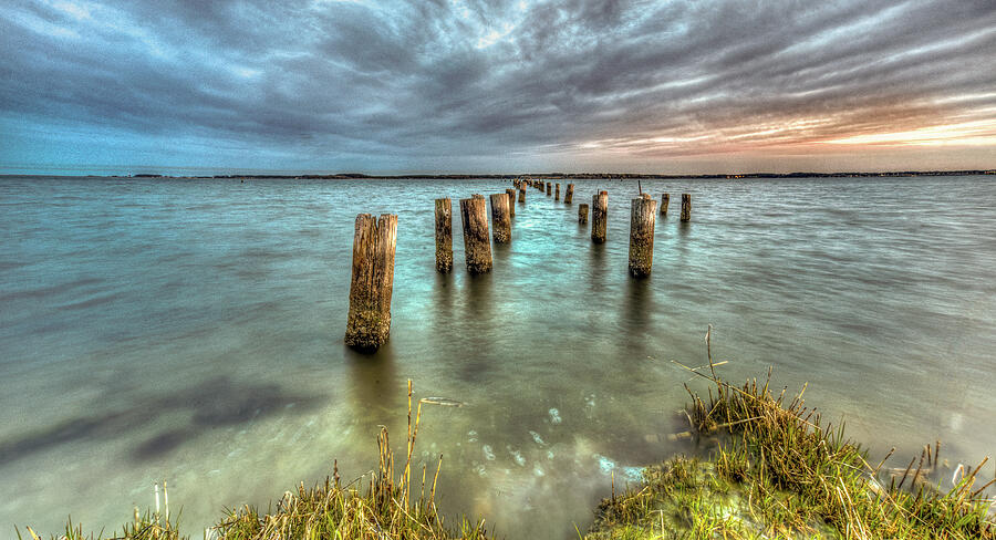 Amorys Wharf Pier Ruins Photograph by Jerry Gammon