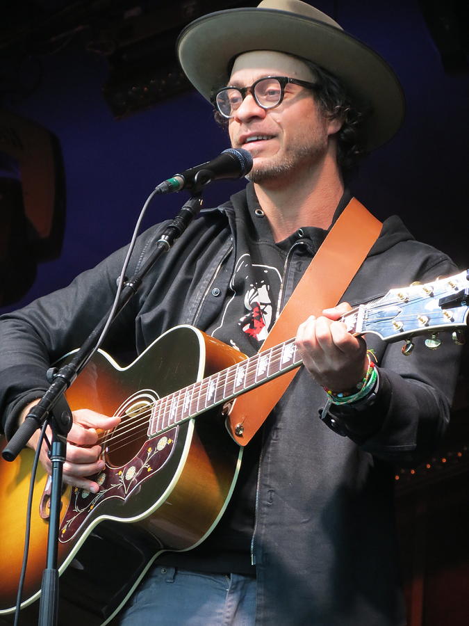 Music Photograph - Amos Lee - 02 by Julie Turner