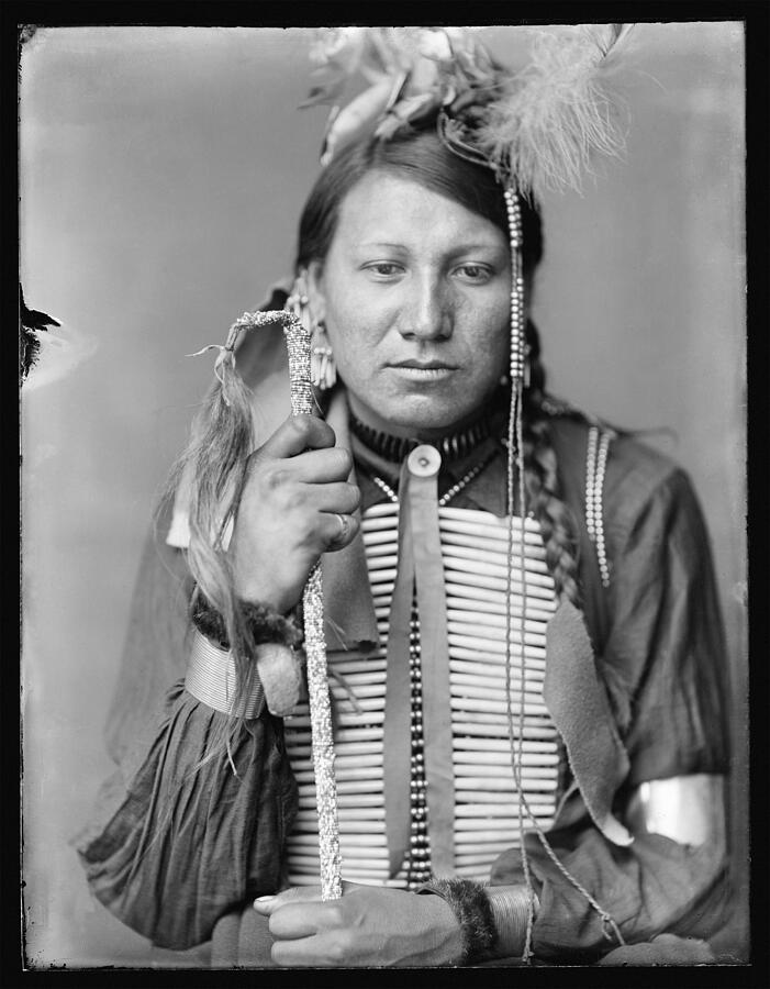 Amos Little, Sioux, C1900 Photograph By Gertrude Kasebier - Fine Art 