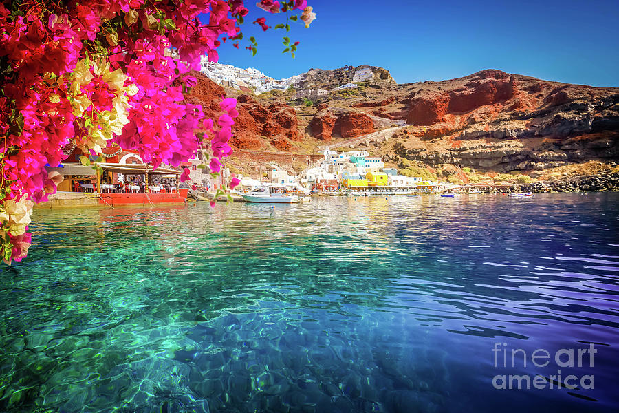 Amoudi Bay, Santorini II Photograph by Anastasy Yarmolovich