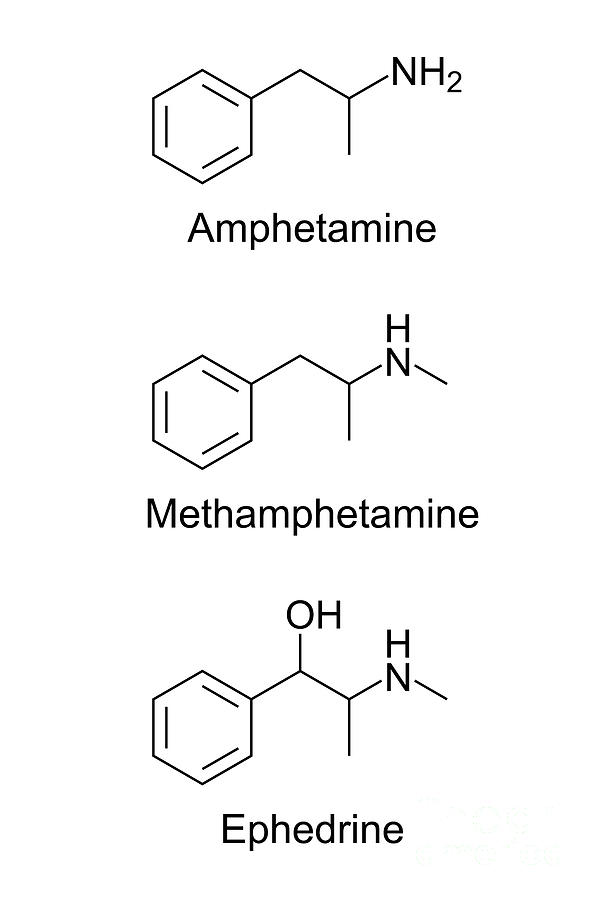 amphetamine structure
