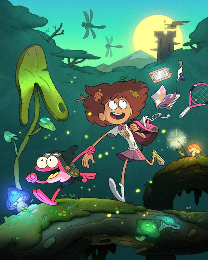 Amphibia Animation Digital Art by Luci Morris | Fine Art America