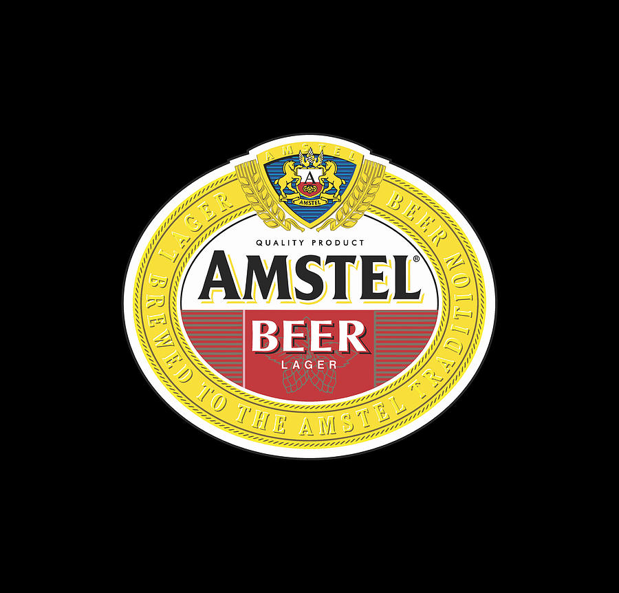 Amstel Beer Drawing by Anne Vasquez | Fine Art America