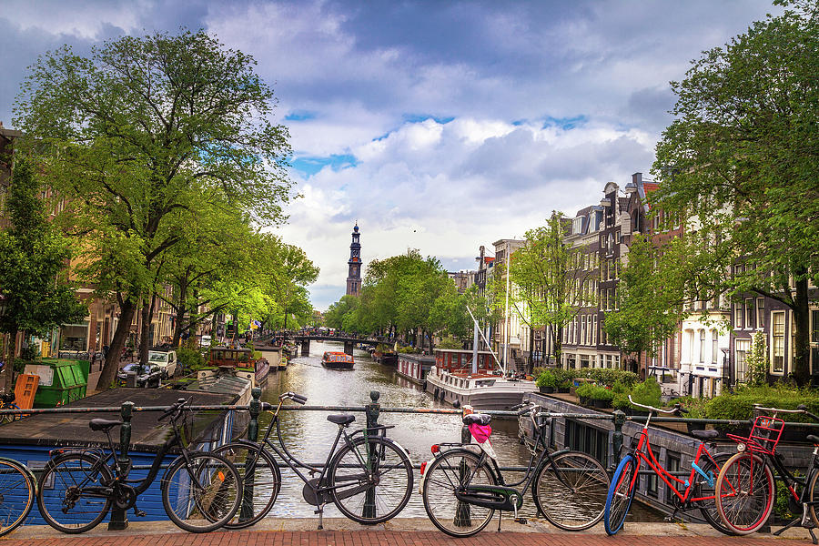 Amsterdam Canal Photograph by Andrew Soundarajan
