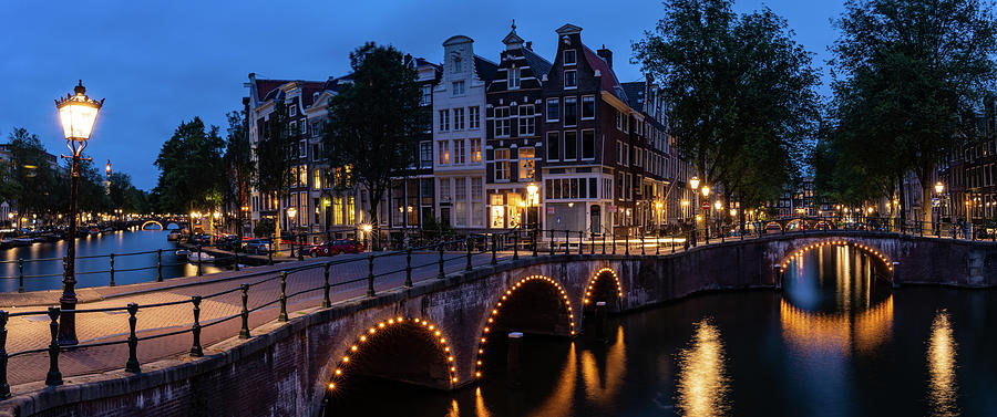 Architecture Photograph - Amsterdam Canals by Brad Whitford
