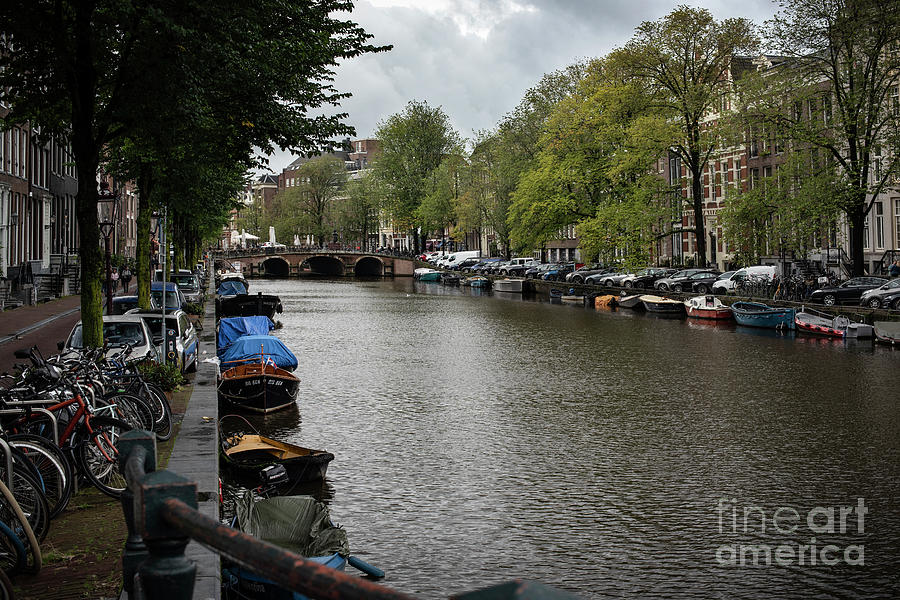 Amsterdam-canals Photograph by Judy Wolinsky