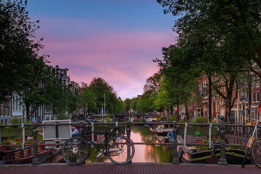 Amsterdam Evening Photograph by Andrew Soundarajan