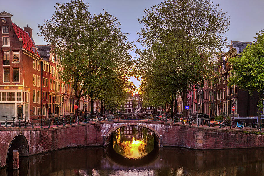 Amsterdam Evening Light Photograph