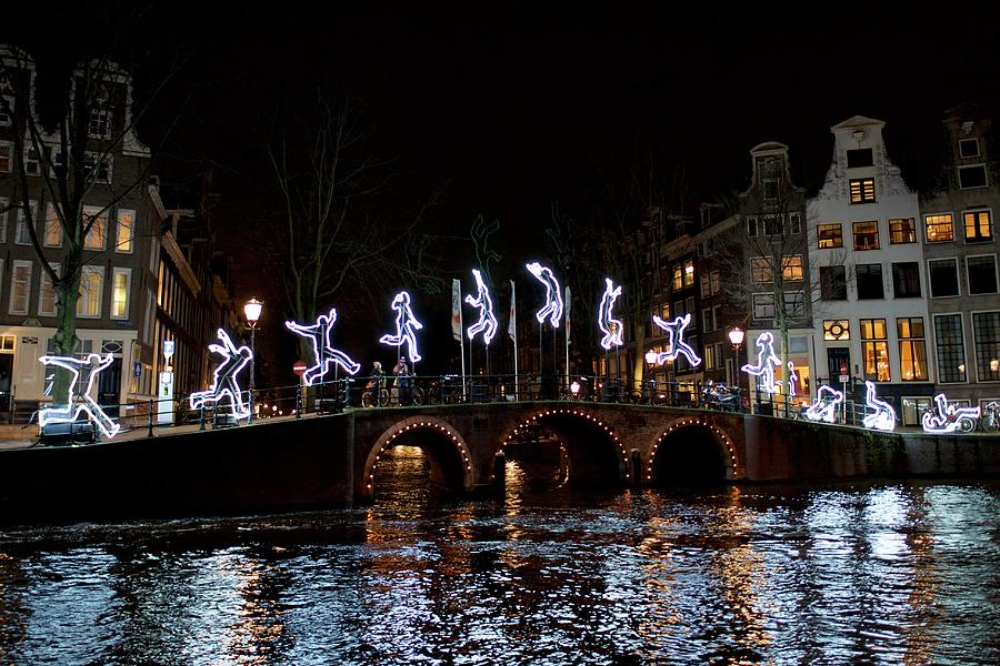 Amsterdam Festival of Lights Photograph by Sean Hannon