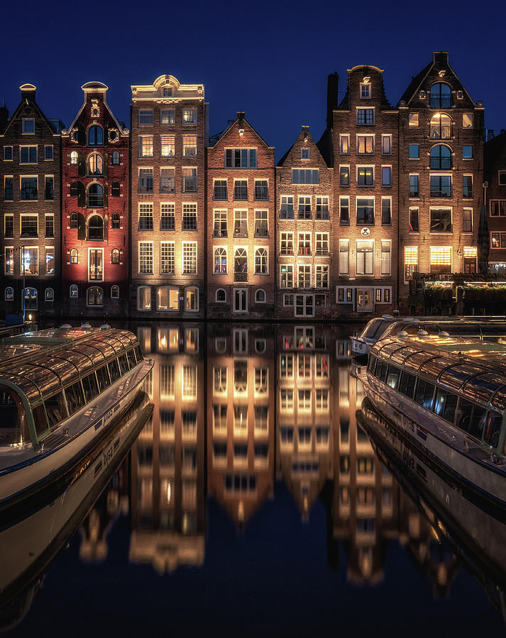 Amsterdam Houses Photograph by Reinier Snijders