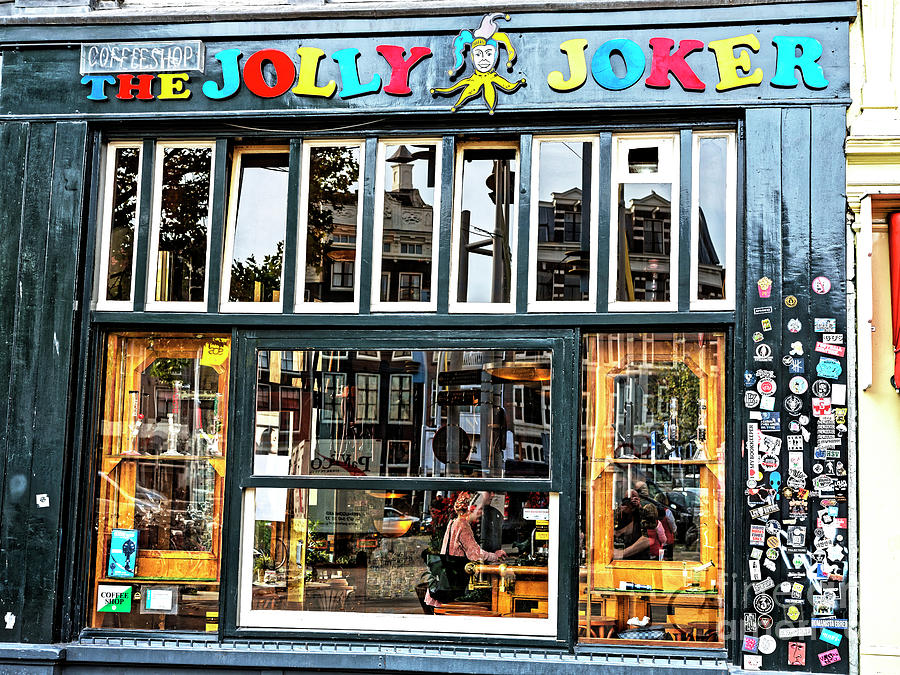 Amsterdam Jolly Joker in the Netherlands Photograph by John Rizzuto