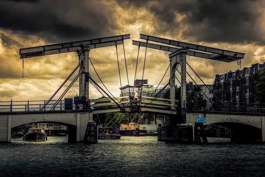 Amsterdam Magere Skinny Bridge Photograph by Norma Brandsberg