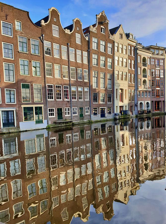 Amsterdam Reflections Photograph by Andrea Whitaker