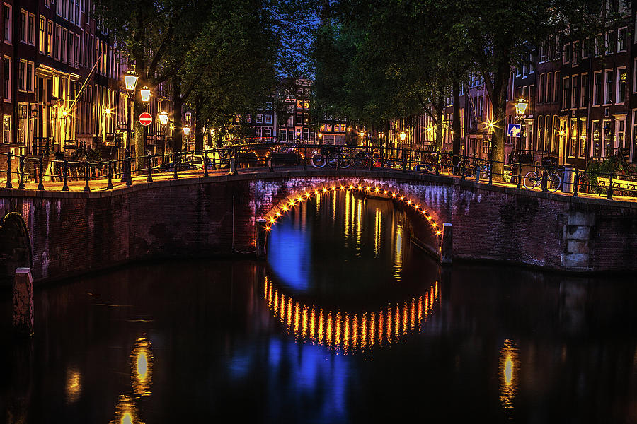 Amsterdam Twilight Photograph