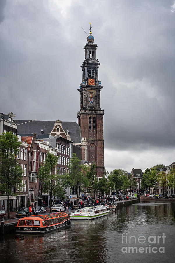 Amsterdam-westerkerk Church Photograph