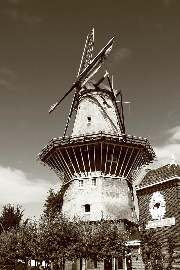 Amsterdam Windmill  Photograph by Aidan Moran