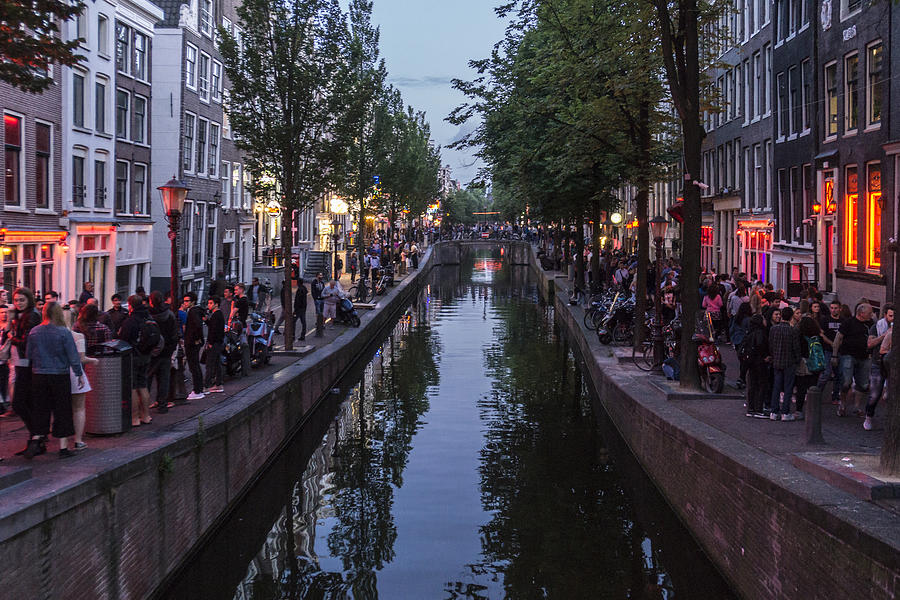 Amsterdams Red Light District Photograph by Kickstand