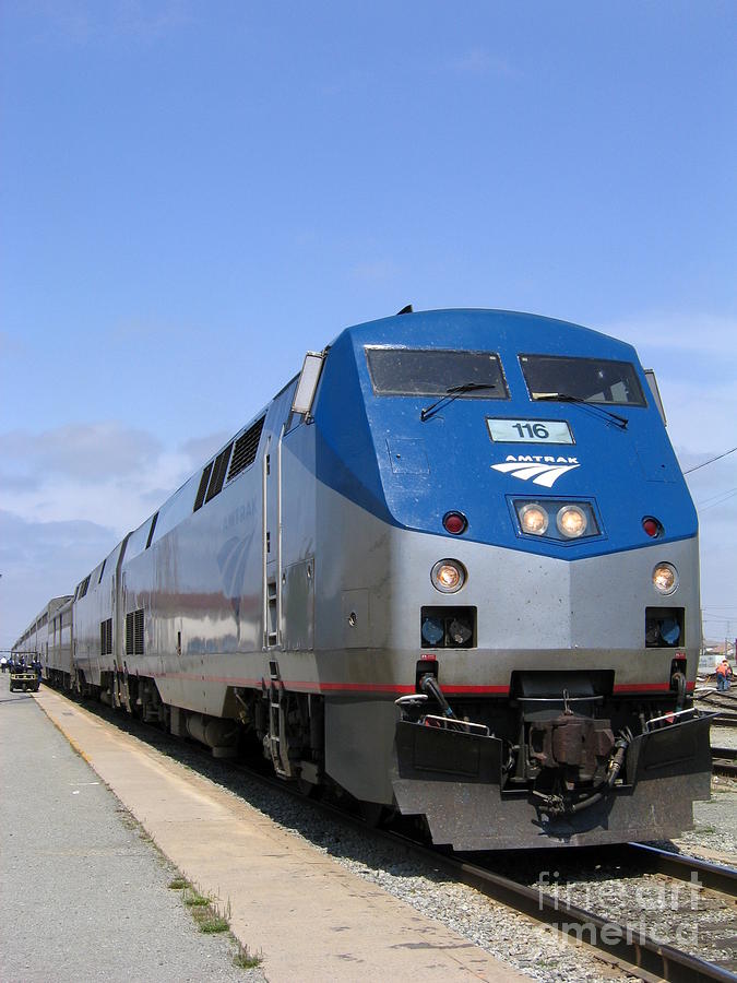 Amtrak 116 Photograph by James B Toy