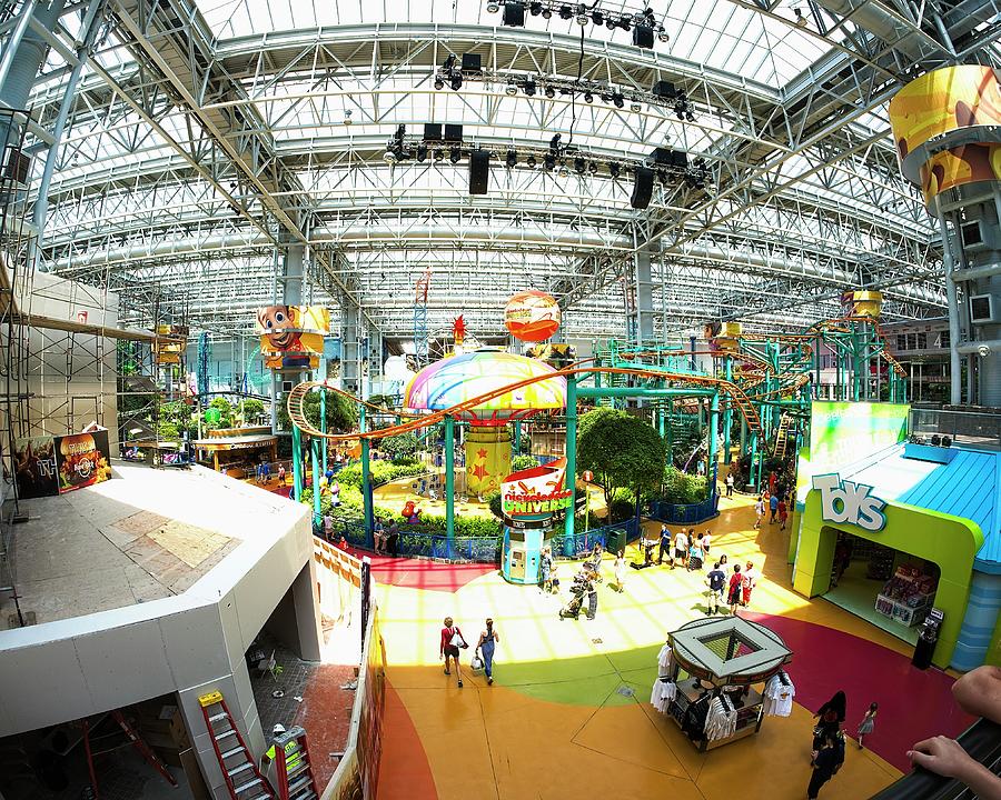 Minneapolis Photograph - Amusement Park, Mall of America, Minnesota by Steven Ralser