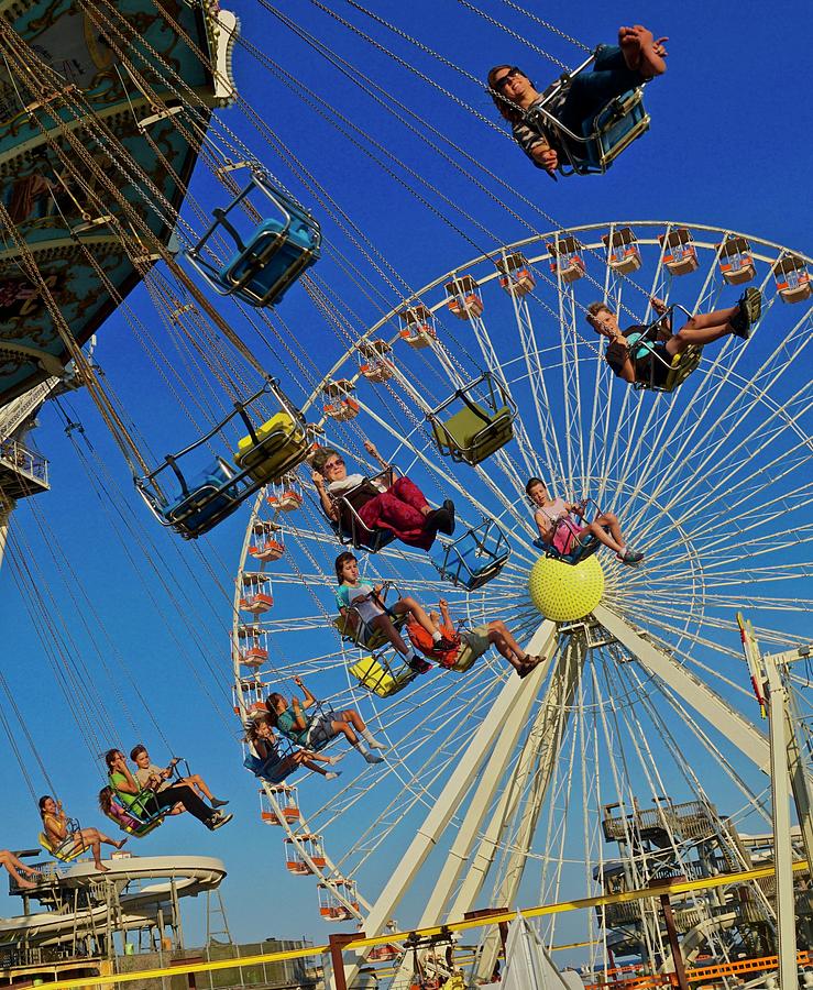 Amusement Park Wildwood Photograph by Blair Seitz | Fine Art America