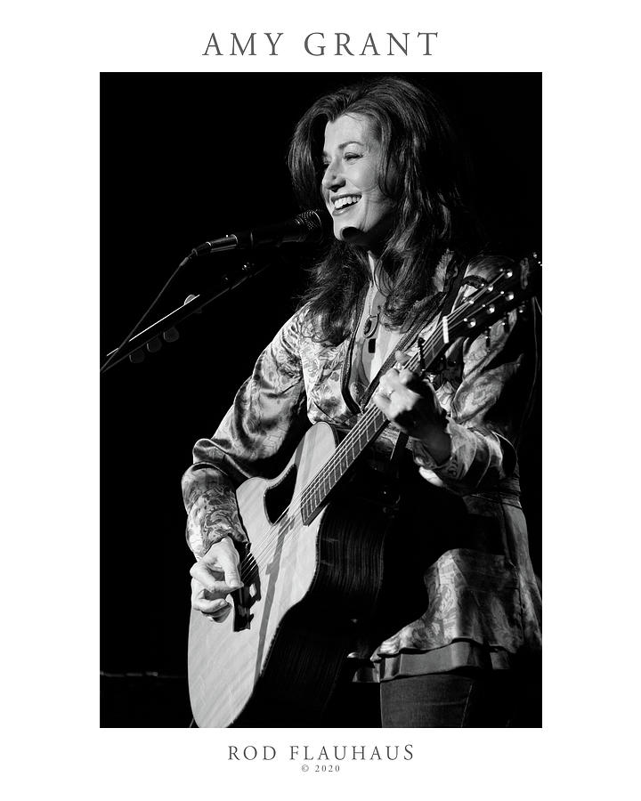 Amy Grant in Concert Photograph by Rod Flauhaus Fine Art America