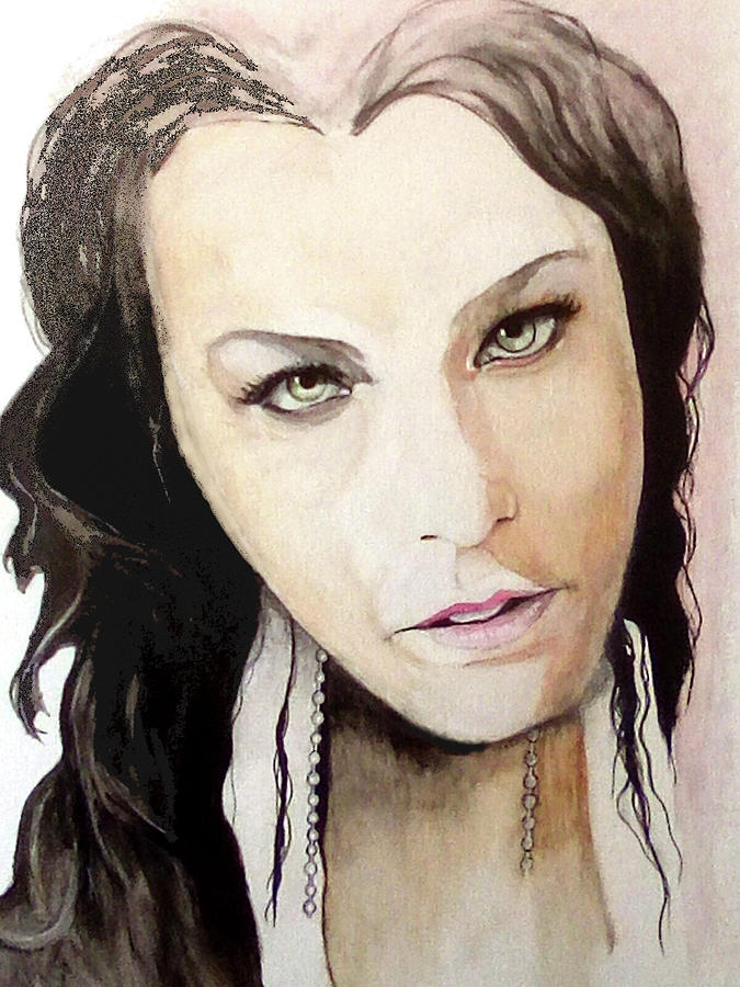 Amy Lee Again Painting by William Walts