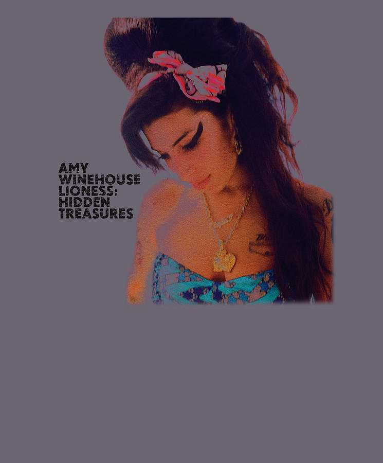 Amy Winehouse Lioness Hidden Treasures Album Cover Digital Art by Noah Bergquist Fine Art America