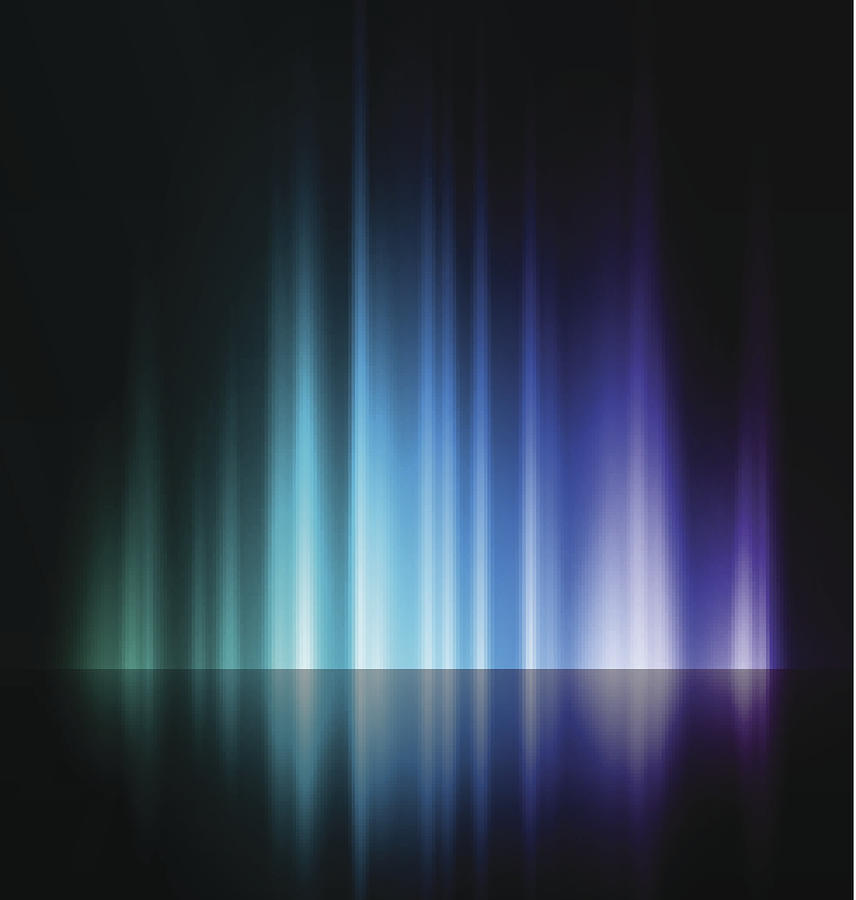 An abstract image of a rising blue and purple light Drawing by Jjaakk An abstract image of a rising blue and purple light Drawing by Jjaakk