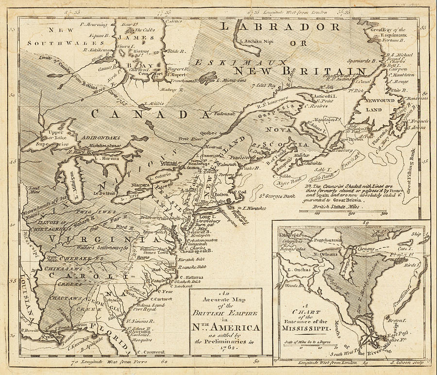 An Accurate Map of the British Empire in N th America as settled by the ...