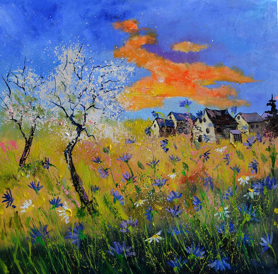 An after covid spring Painting by Pol Ledent