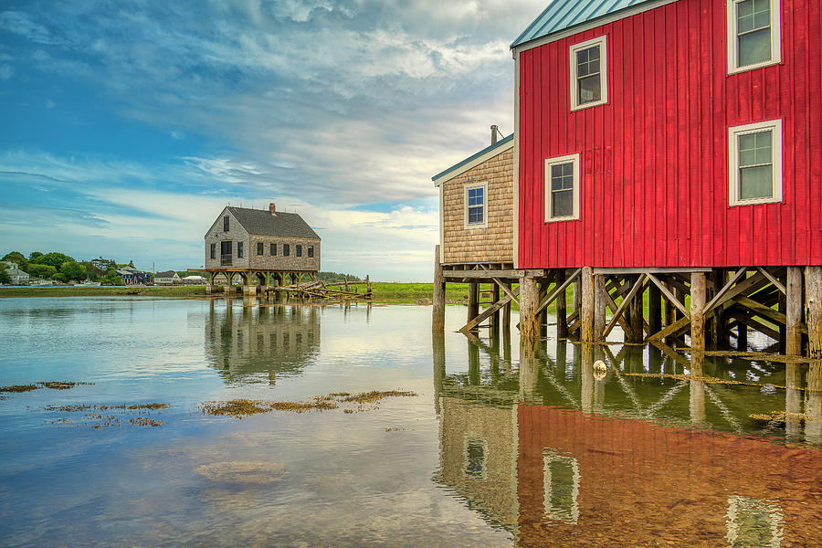 An Afternoon at Cape Porpoise Photograph by Penny Polakoff