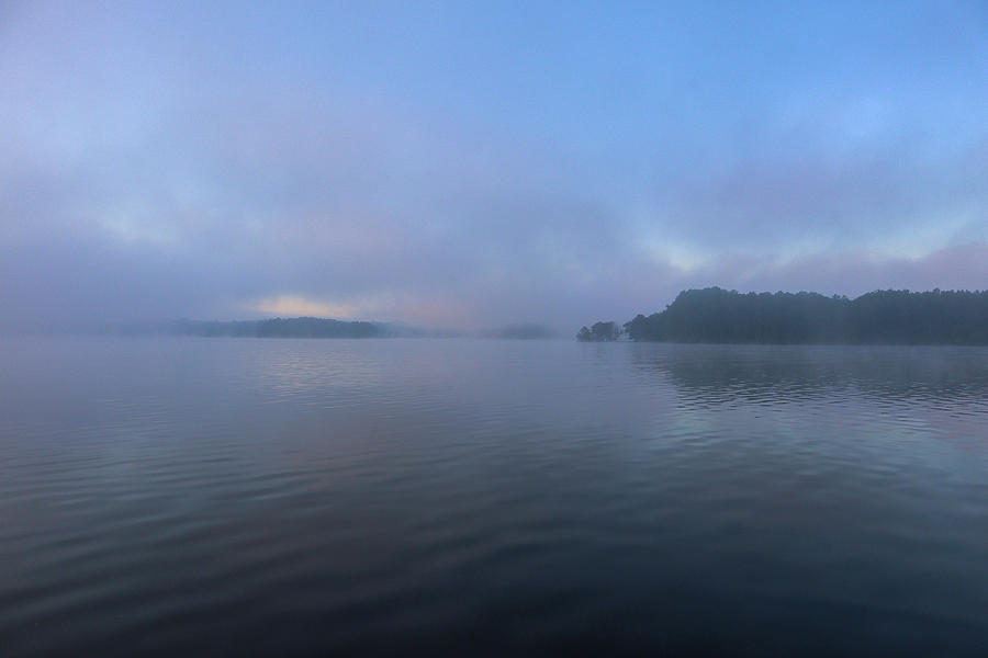An AM Foggy Lake Photograph by Ed Williams