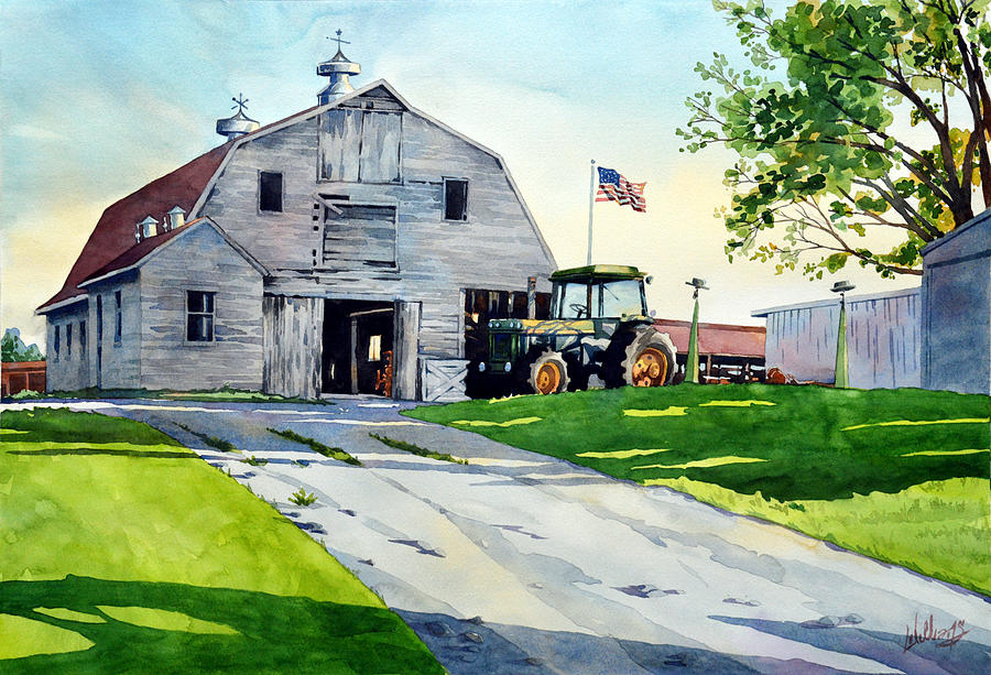 An American Moment Painting by Mick Williams