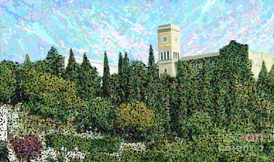 An American University in Beirut Series 3 Painting by Joe Dagher