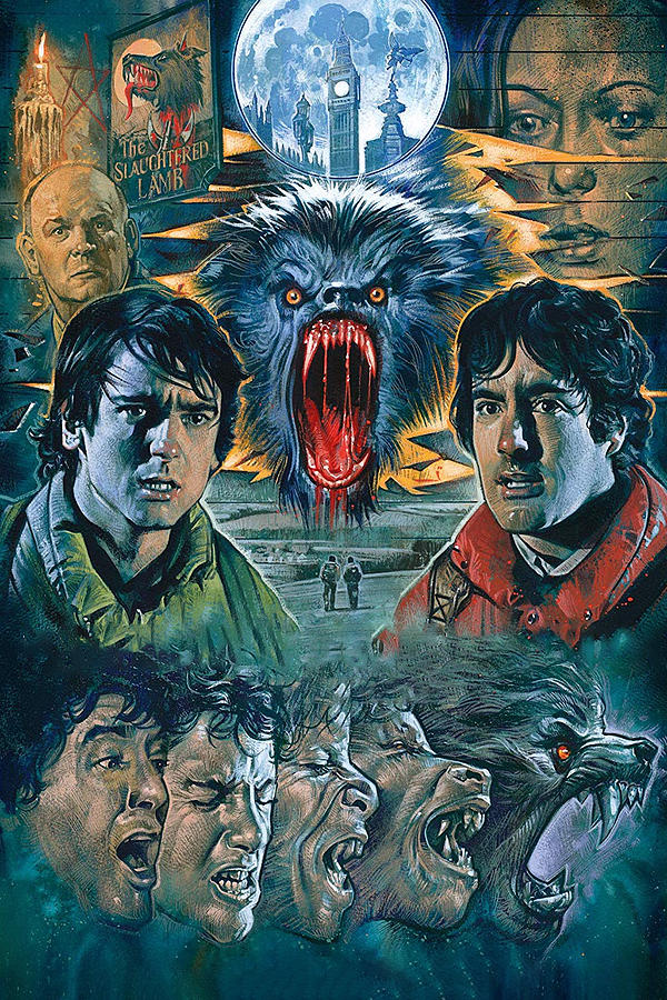 An American Werewolf in London 1981 Digital Art by Geek N Rock - Pixels