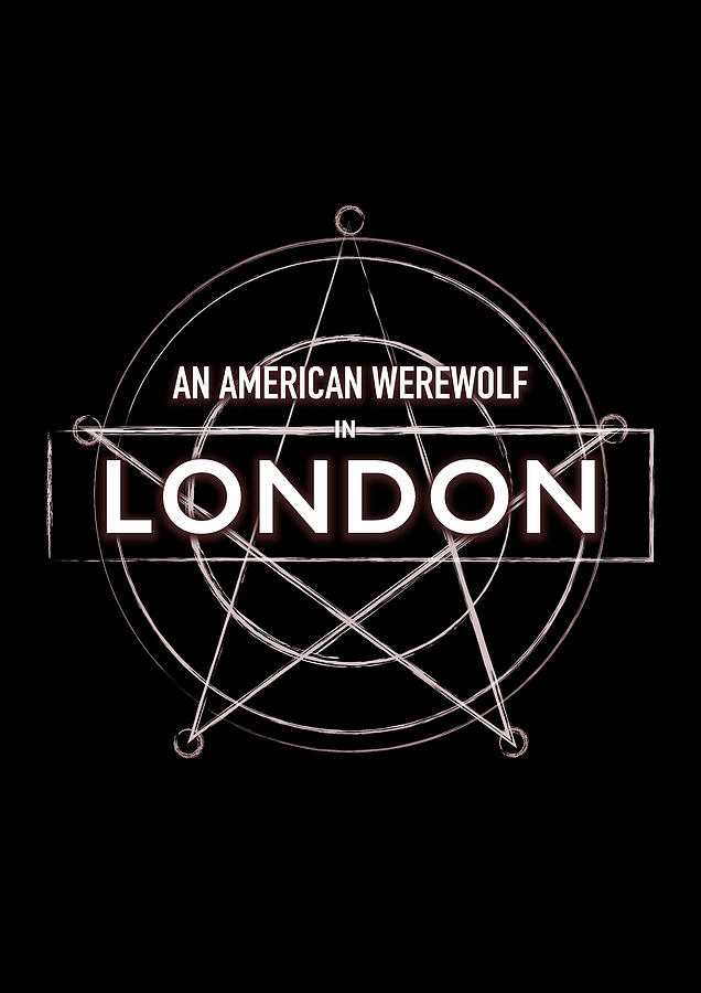 An American Werewolf in London - Alternative Movie Poster Digital Art by Movie Poster Boy