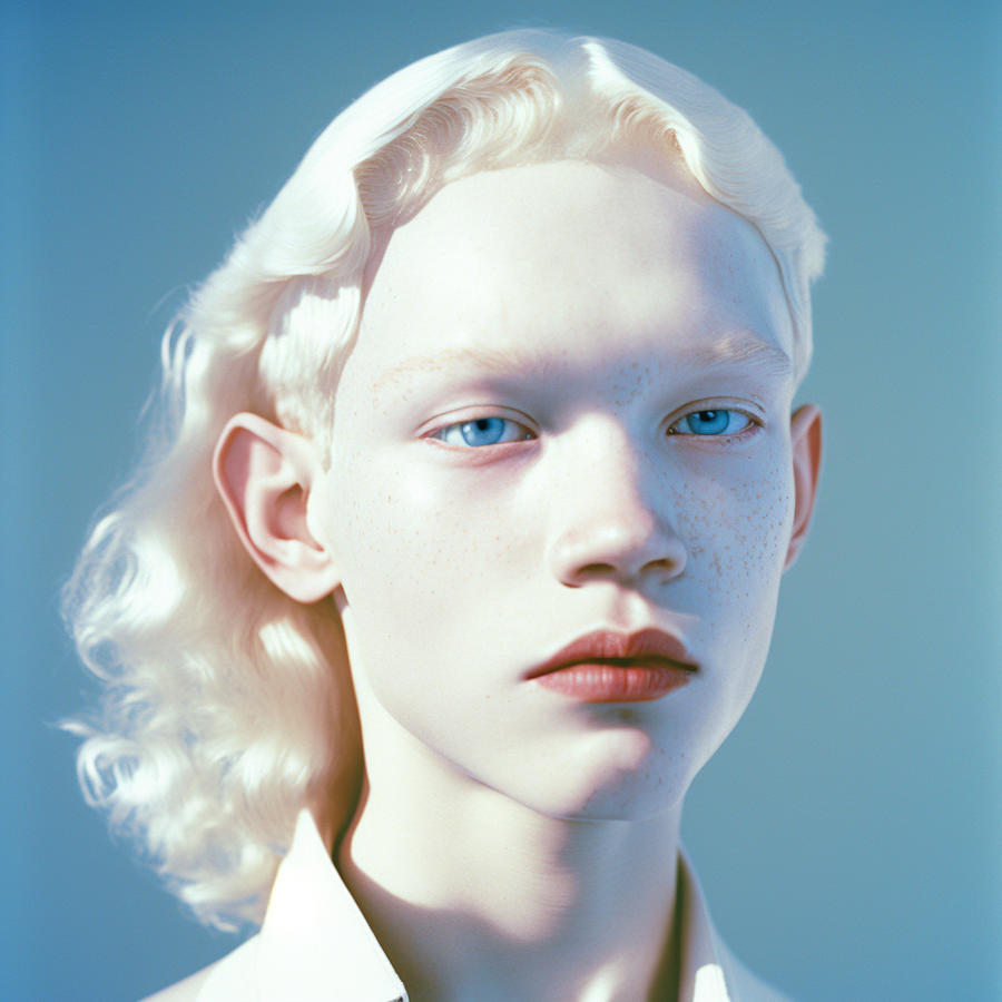 An Analog Photo Of A Gorgeous Albinism 25 Years A2a0007043 6b0a 645372 ...