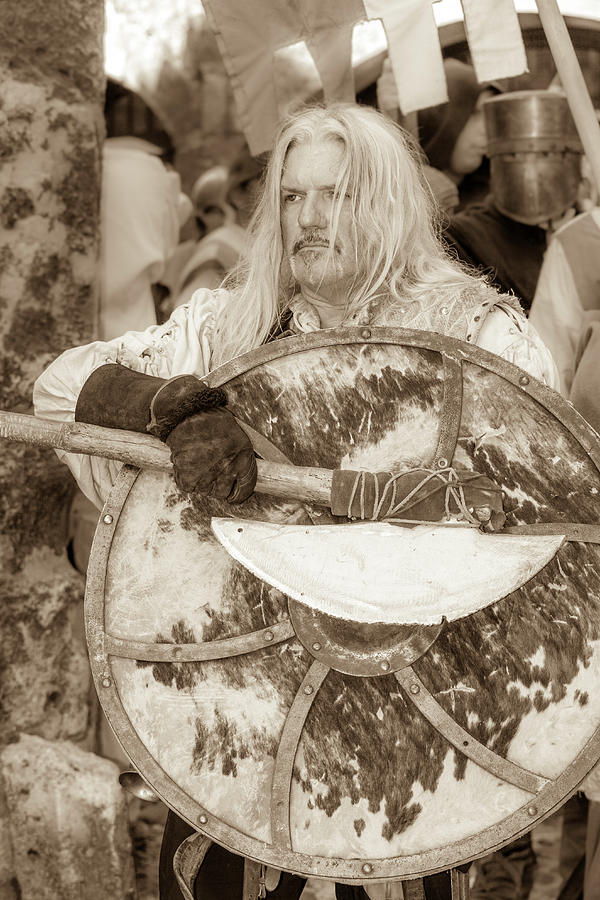 An Ancient Warrior in Perouges Photograph by W Chris Fooshee