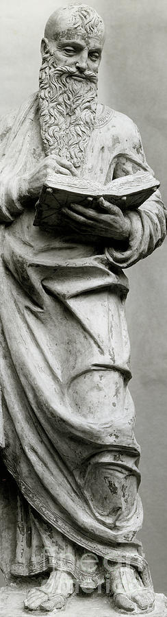 An apostle or saint Sculpture by Antonio Antico