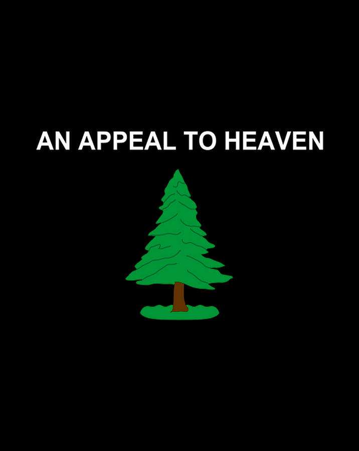 An Appeal To Heaven Flag White Digital Art By Frank Nguyen