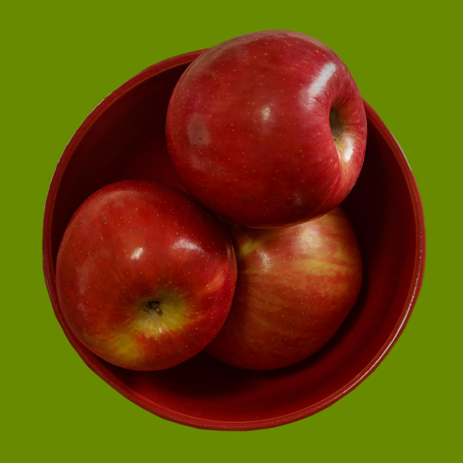 An Apple a Day - Transparent  Photograph by Nikolyn McDonald