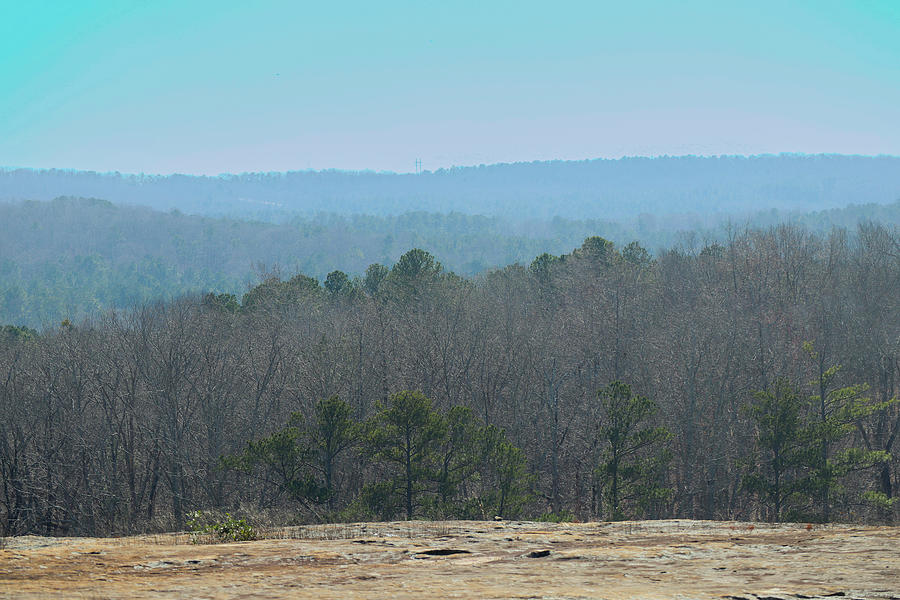 An Arabia Mountain Valley Photograph by Ed Williams