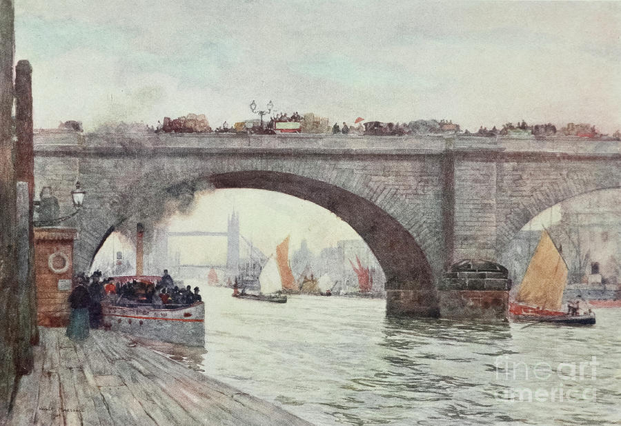 An Arch Of London Bridge Y4 Drawing
