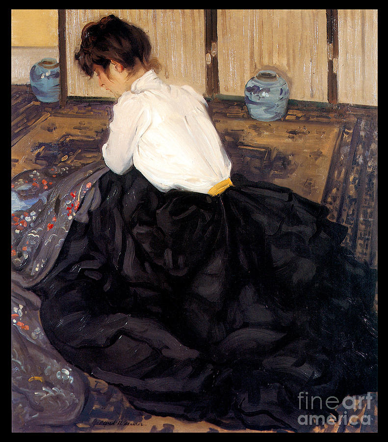 An Arrangement 1901 Painting by Alfred Henry Maurer