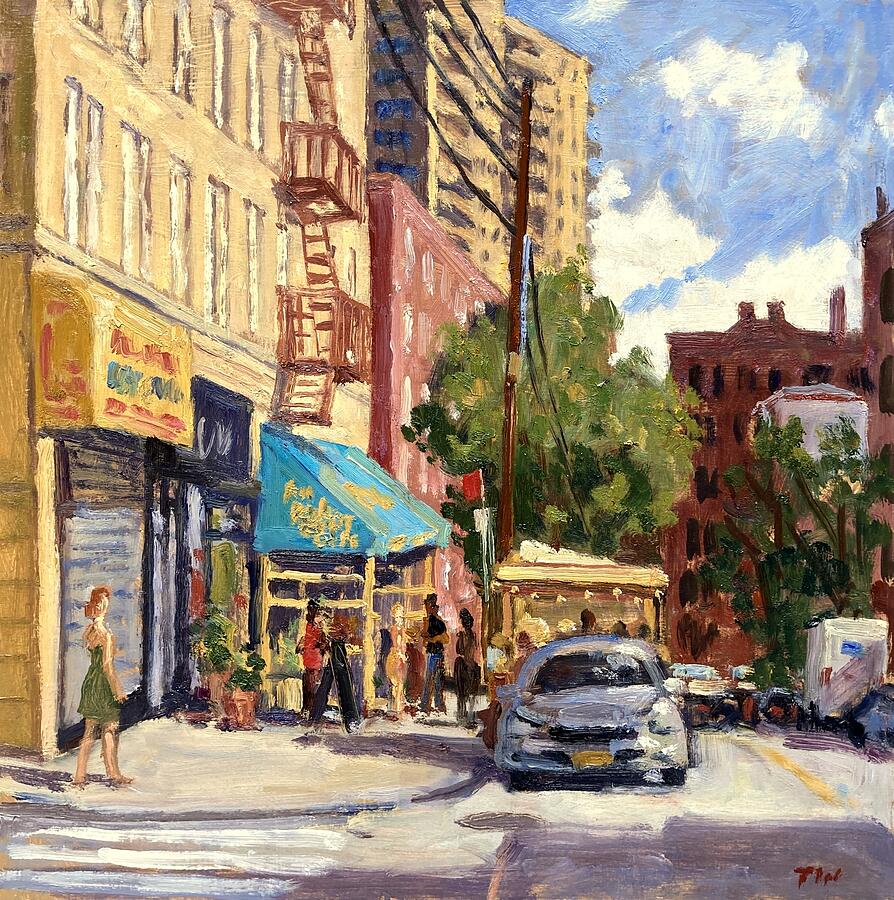 Autumn Day in the Bronx / An Beal Bocht Cafe Painting by Thor Wickstrom
