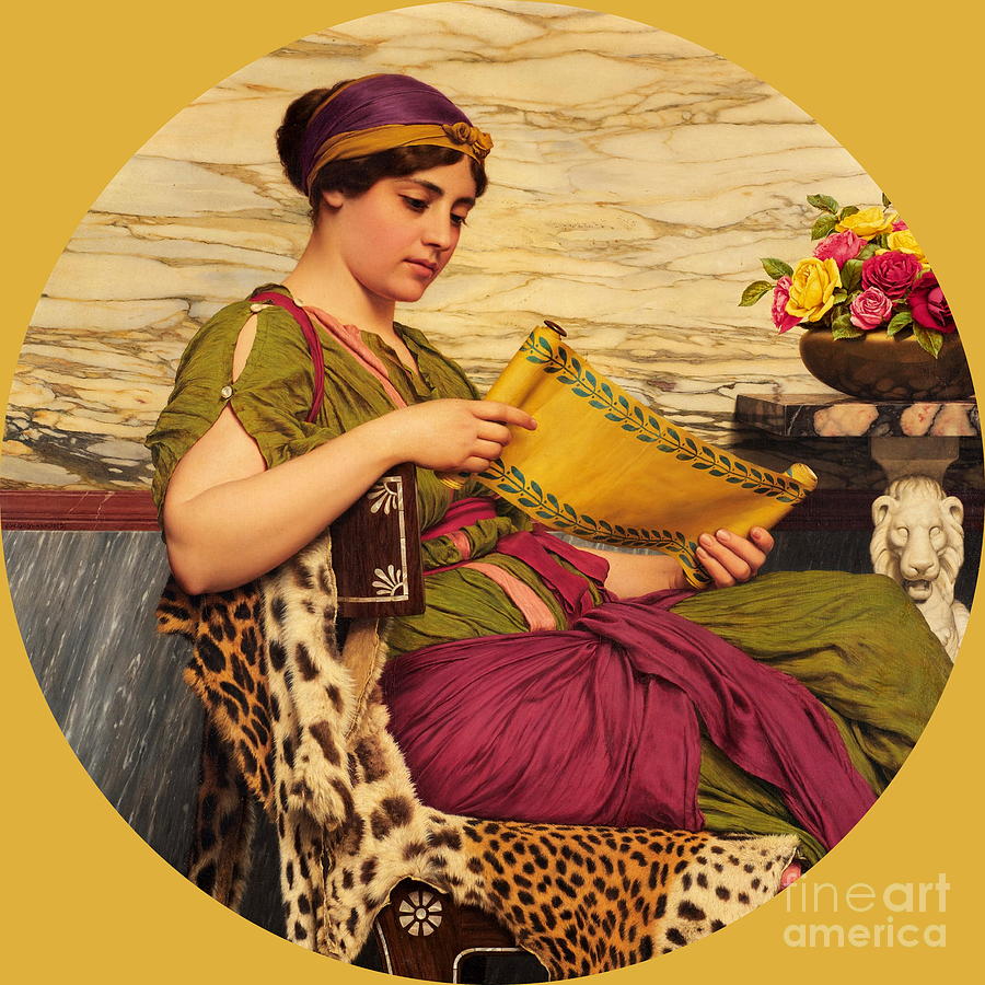 An Edition de Luxe Painting by John William Godward