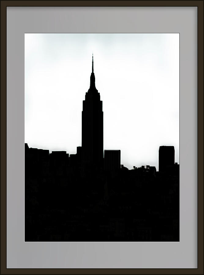 An Empire State Digital Art by Kellice Swaggerty