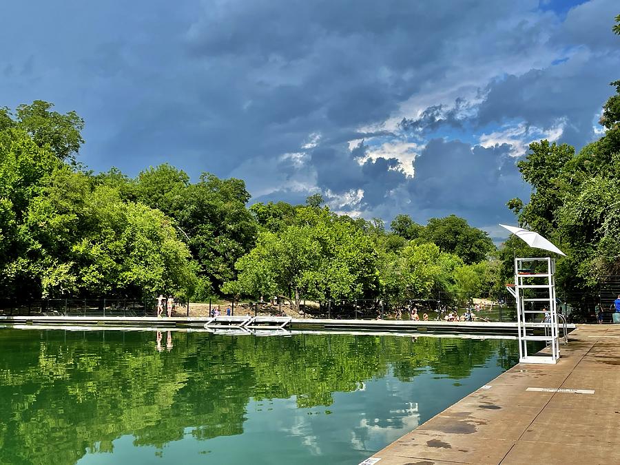 An Empty Barton Springs Photograph by Tanya White