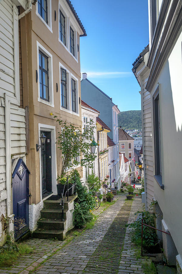 An Enchanting Lane in Bergen Photograph by W Chris Fooshee